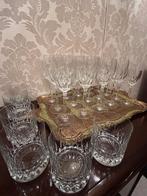 kristallen glasservies, Antiek en Kunst, Ophalen of Verzenden