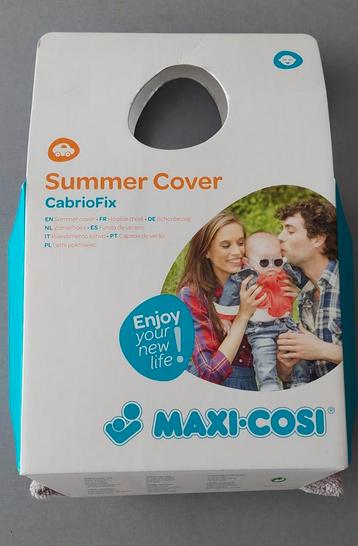 Originele Maxi cosi cabriofix summercover, nieuw, grijs beschikbaar voor biedingen