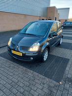 Renault Modus 1.2 16V 2007 Zwart, Auto's, Renault, Voorwielaandrijving, Stof, 74 pk, 4 cilinders
