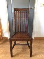 6 Teakhouten eetkamerstoelen, Ophalen, Gebruikt, Bruin, Vijf, Zes of meer stoelen