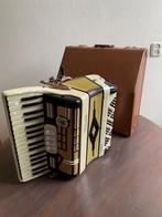 Accordeon, Muziek en Instrumenten, Accordeons, Gebruikt, 80-bas, Toetsaccordeon, Met riemen