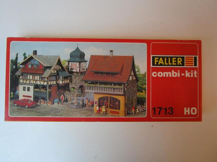 Faller Combi-kit 1713, Hobby en Vrije tijd, Modeltreinen | H0, Gebruikt, Brug, Tunnel of Gebouw, Gelijkstroom of Wisselstroom