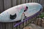 Surfplank kompleet met zeilen, mast, trapeze, gieken en meer, Watersport en Boten, Windsurfen, Ophalen, Gebruikt, Met vin(nen)