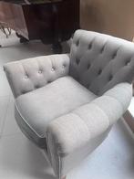 2 Riviera Maison Fauteuils, Ophalen of Verzenden, Zo goed als nieuw, Stof, 75 tot 100 cm