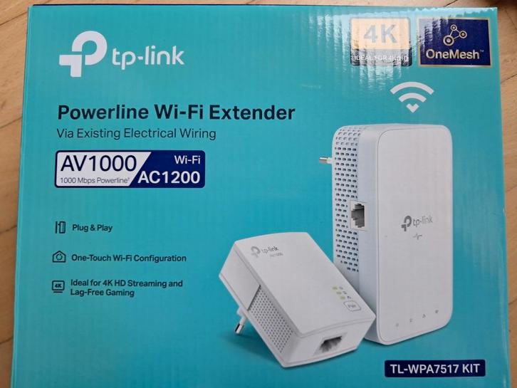 TP-Link TL-WPA7517 KIT, Computers en Software, Netwerk switches, Zo goed als nieuw, Ophalen of Verzenden