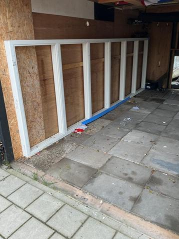 Houten Raamkozijn 520x154, Gegrond Wit beschikbaar voor biedingen