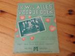 Ik wil alles voor je doen - jack bulterman, Muziek en Instrumenten, Bladmuziek, Gebruikt, Accordeon, Ophalen of Verzenden, Artiest of Componist