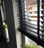 zwarte houten jaloezie , 143x135 cm (op maat gemaakt), Huis en Inrichting, Stoffering | Gordijnen en Lamellen, Ophalen, Zo goed als nieuw