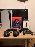 Playstation 5 digital version met accessoires, Spelcomputers en Games, Spelcomputers | Sony PlayStation 5, Ophalen, Zo goed als nieuw