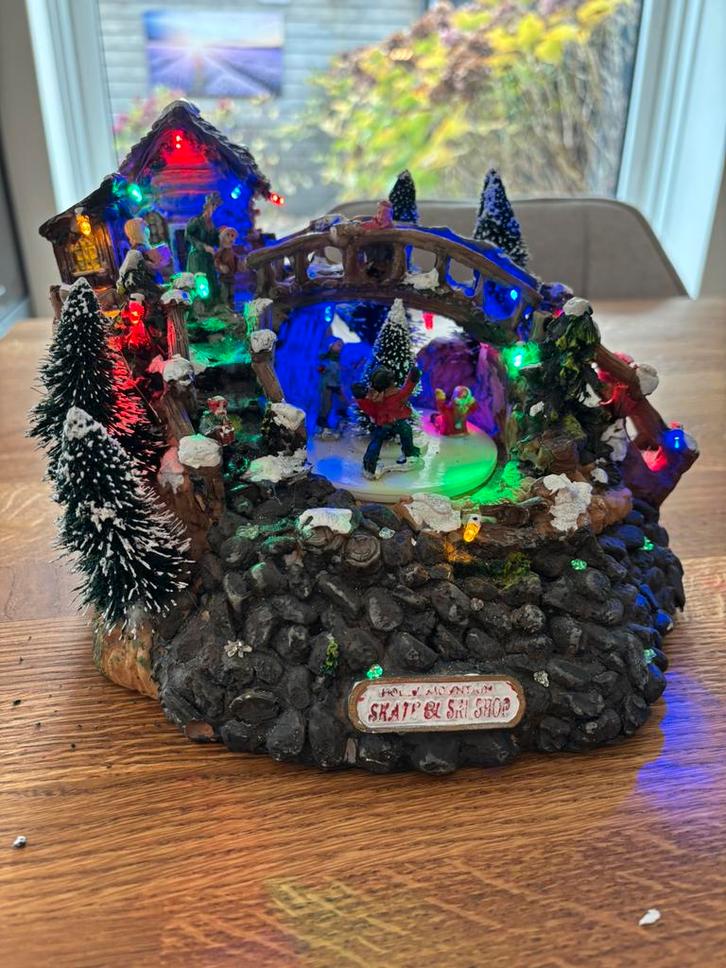 5x Kerstdorp/kersthuis, Diversen, Kerst, Gebruikt, Ophalen of Verzenden