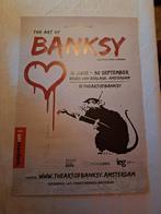 Banksy Tentoonstelling Amsterdam Poster, Antiek en Kunst, Ophalen of Verzenden
