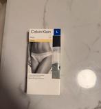 Calvin Klein thong/string 3-pack L – zwart/wit/grijs – nieuw, Kleding | Dames, Ondergoed en Lingerie, Zwart, String, Onbekend