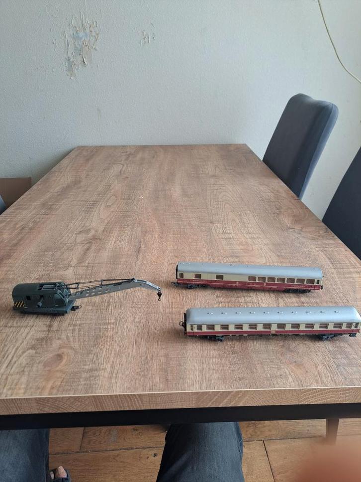 3 lima wagons H0, Hobby en Vrije tijd, Modeltreinen | H0, Gebruikt, Wagon, Gelijkstroom, Lima, Ophalen of Verzenden