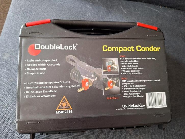 DoubleLock compact Condor, Caravans en Kamperen, Caravan accessoires, Nieuw, Ophalen