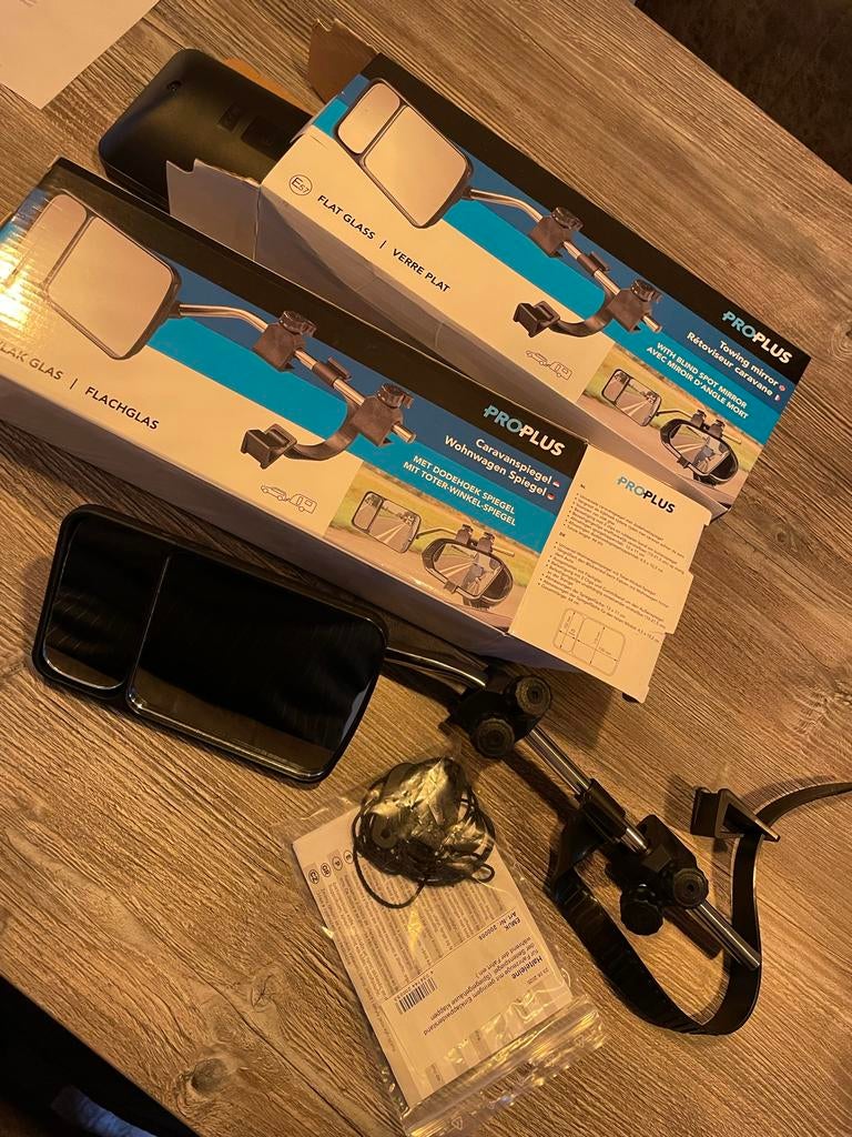 Pro Plus Caravan Spiegels, Ophalen of Verzenden, Nieuw