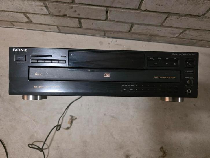 Sony CDP-C335M CD-speler Wisselaar, Audio, Tv en Foto, Cd-spelers, Gebruikt, Sony, Wisselaar, Ophalen of Verzenden