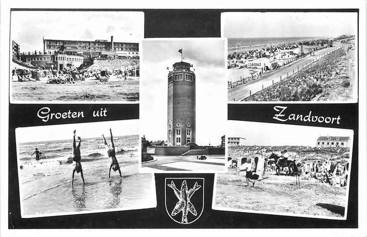 377-072-011 Zandvoort, Verzamelen, Ansichtkaarten | Nederland, Noord-Holland, Voor 1920, Ophalen of Verzenden
