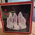 Kerststal glas - Wit, Ophalen of Verzenden, Nieuw