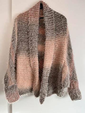 Summum woman vest zalm/grijs maat M beschikbaar voor biedingen