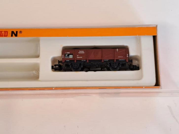 Arnold goederenwagon, art. 4471, Hobby en Vrije tijd, Modeltreinen | N-Spoor, Zo goed als nieuw, Wagon, Gelijkstroom, Arnold, Ophalen of Verzenden