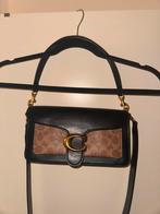 Coach Tabby Monogram Handtas/Schoudertas Zwart/Bruin, Ophalen of Verzenden, Zo goed als nieuw, Zwart, Handtas