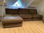 Zetel Ikea KIVIK donkergrijs chaise longue 3-zit, 268 cm, Ophalen, Gebruikt, Driepersoons, Minder dan 150 cm