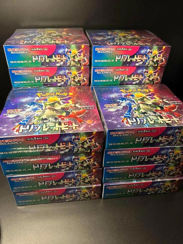 Triplet Beat sv1a Booster Box - Japanese Pokemon, Hobby en Vrije tijd, Verzamelkaartspellen | Pokémon, Nieuw, Boosterbox, Ophalen of Verzenden