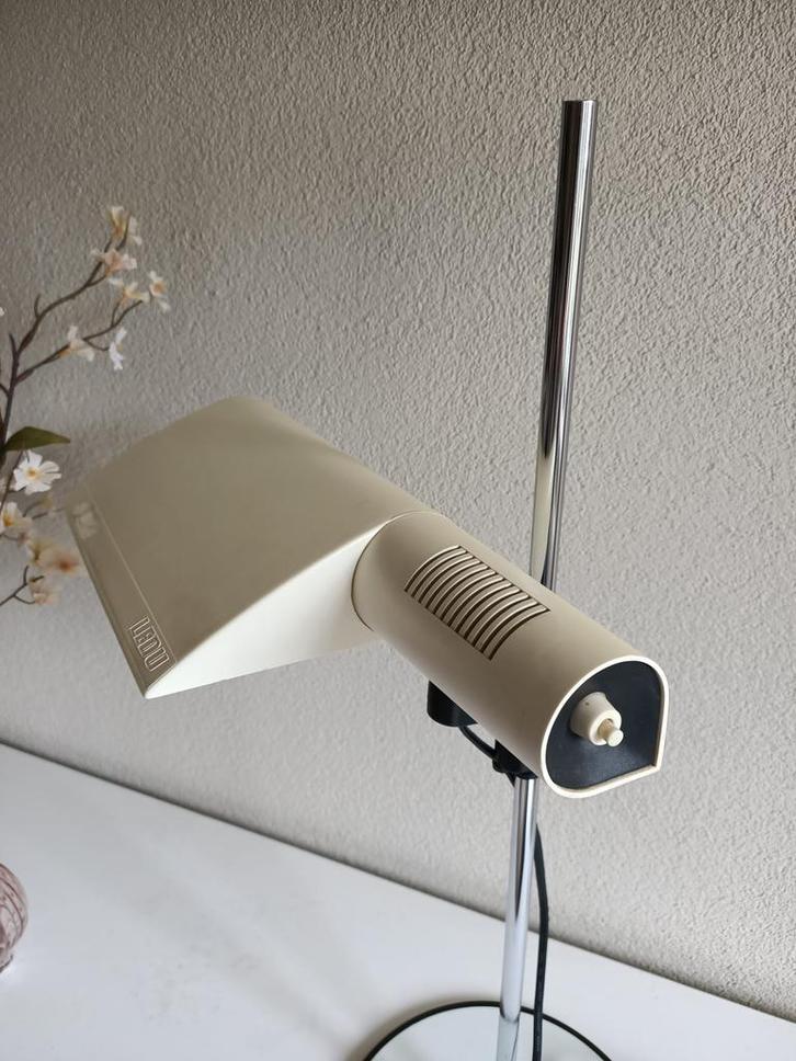 Ledu 601 vintage design architectenlamp | bureaulamp, Huis en Inrichting, Lampen | Tafellampen, Zo goed als nieuw, 50 tot 75 cm