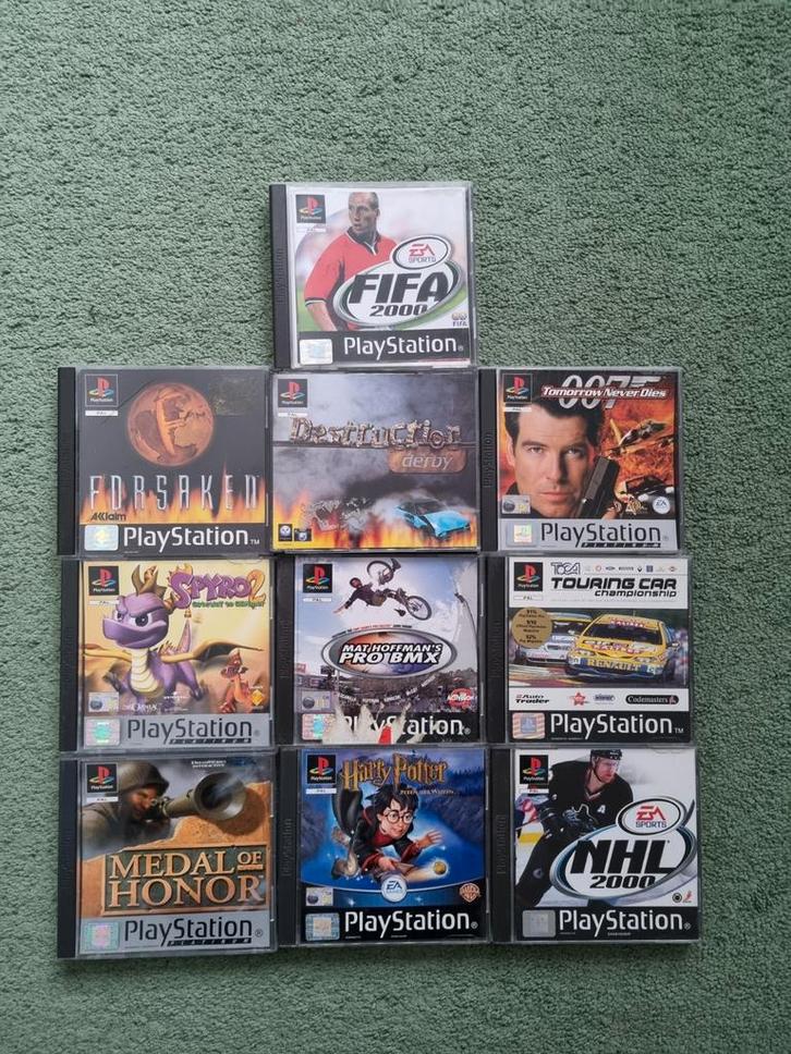 PS1 Spellen Collectie - Compleet met Boekjes!, Spelcomputers en Games, Games | Sony PlayStation 1, Ophalen of Verzenden