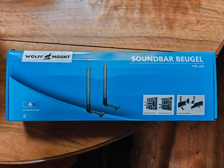 Wolf Mount Soundbar Beugel TVB-108, Audio, Tv en Foto, Soundbars, Nieuw, Ophalen