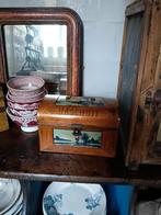 Antiek beschuit blik, Ophalen of Verzenden