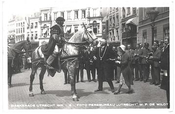 963523	Utrecht	Maskerade 1931	Nette Oude kaart onbeschreven  beschikbaar voor biedingen