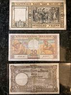 Oude Belgische Bankbiljetten Set, Ophalen of Verzenden, Setje