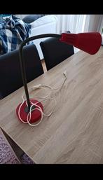 IKEA KVART Bureaulamp - Rood, Huis en Inrichting, Gebruikt, Ophalen of Verzenden, Modern, Minder dan 50 cm