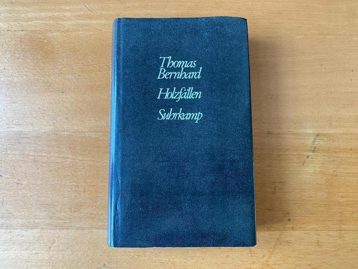 Thomas Bernhard - Holzfällen (1ste druk 1984), Boeken, Taal | Duits, Gelezen, Fictie, Ophalen of Verzenden