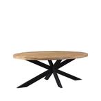LAATSTE OVALE EETTAFELS UIT SERIE VOOR GROOTHANDELSPRIJS, Ophalen, MODERN, 50 tot 100 cm, Vijf personen of meer