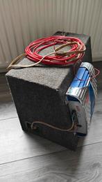 1000w subwoofer met 500w caliber versterker, Ophalen of Verzenden, Gebruikt