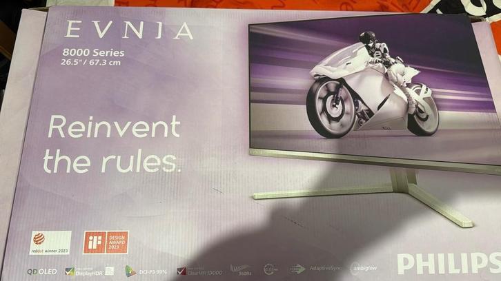 Philips Evnia 27M2N8500 - QD-OLED - 360Hz - Ambiglow, Computers en Software, Monitoren, Zo goed als nieuw, 201 Hz of meer, Gaming