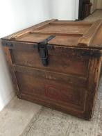 Oude kist, Huis en Inrichting, Woonaccessoires | Kisten, Ophalen, Gebruikt, 50 tot 100 cm, Minder dan 50 cm