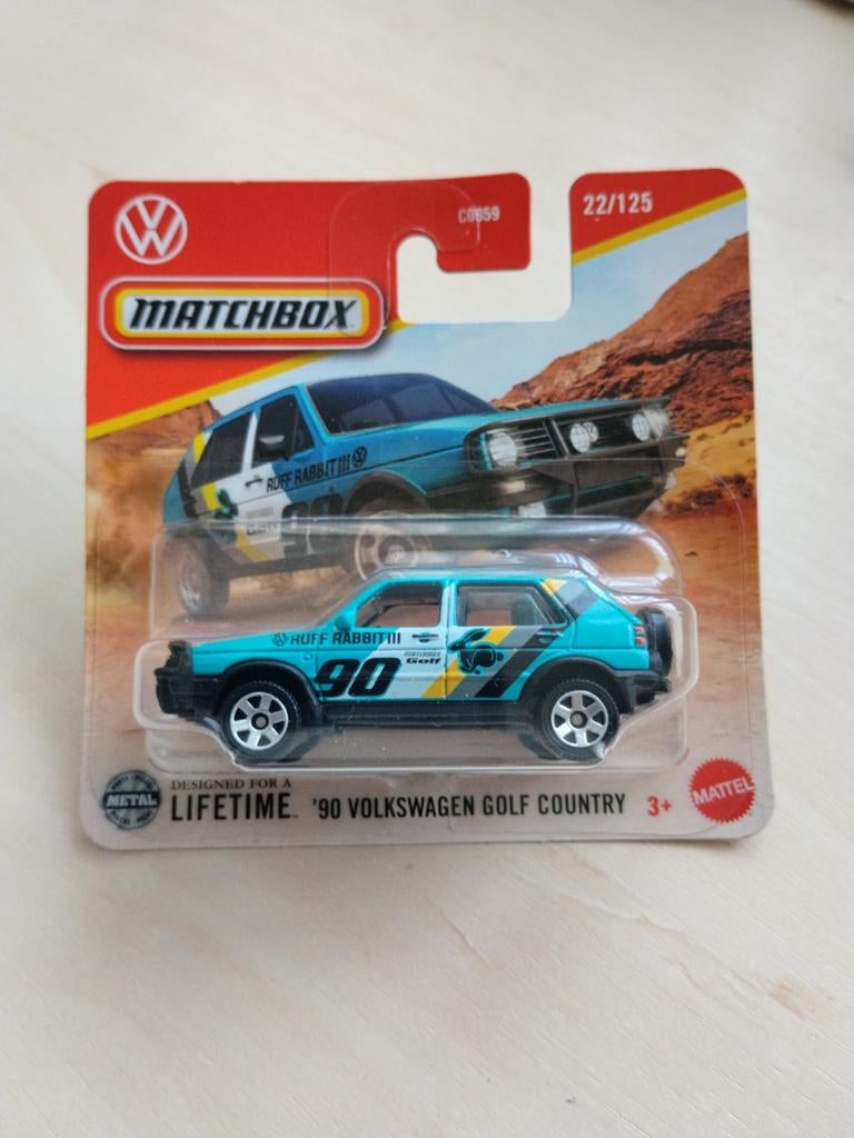 Matchbox '90 Volkswagen Golf country, Ophalen of Verzenden, Nieuw, Auto