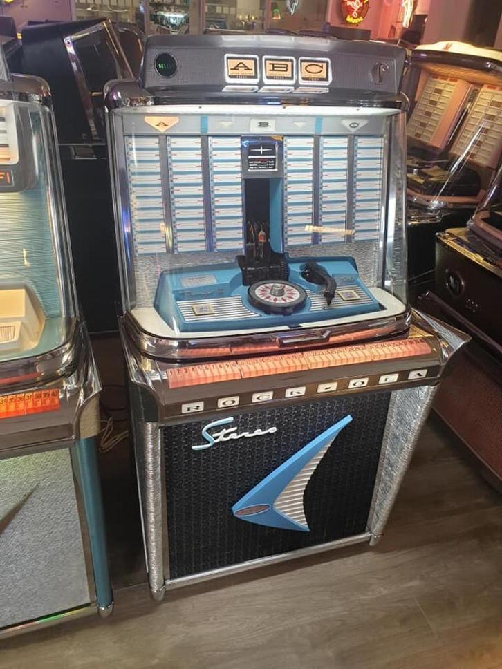 rock ola tempo 2   3 jaar garantie, Verzamelen, Automaten | Jukeboxen, Zo goed als nieuw, Rock Ola, Met singles, Ophalen