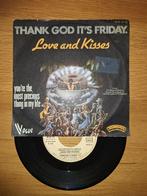 Vinyl Single - Love and Kisses - Thank God It's Friday, Cd's en Dvd's, Ophalen of Verzenden, Gebruikt, 7 inch, Single