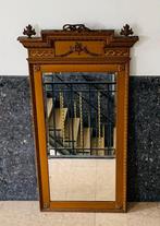 Antieke Empire-stijl Spiegel XXL - met Ornamenten -1890, Ophalen, Rechthoekig
