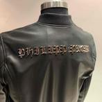 Philipp Plein Leren Jas - Nieuw met Label!, Ophalen of Verzenden, Nieuw, Maat 46 (S) of kleiner, Zwart