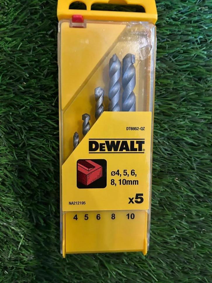 DT6952-QZ  Cassette, 5-delige, standaard steenboren, Doe-het-zelf en Verbouw, Gereedschap | Machine-onderdelen en Toebehoren, Nieuw