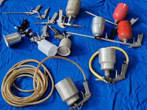 Verfspuiten, onderdelen etc, Doe-het-zelf en Verbouw, Schildersmaterialen, Zo goed als nieuw, Ophalen of Verzenden