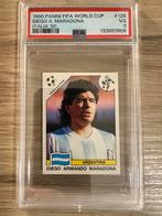 Diego Maradona 1990 Panini FIFA World Cup Sticker PSA3, Ophalen of Verzenden, Gebruikt, Sticker