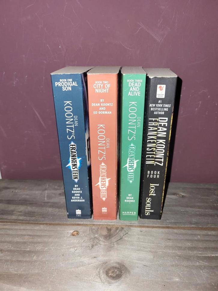 Dean Koontz Frankenstein Boeken Set, Boeken, Fantasy, Gelezen, Ophalen of Verzenden