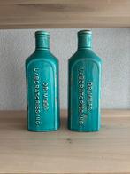 2 vazen turquoise, Huis en Inrichting, Woonaccessoires | Vazen, Blauw, Aardewerk of Porselein, Ophalen of Verzenden, Zo goed als nieuw