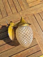 vintage ananas muurlamp, Huis en Inrichting, Lampen | Wandlampen, Gebruikt, Ophalen of Verzenden